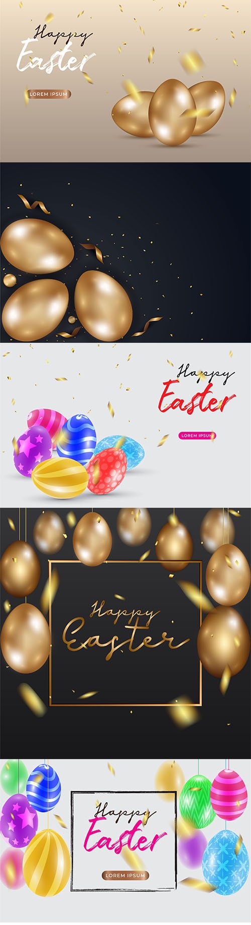 Happy Easter Day Celebration Party Background