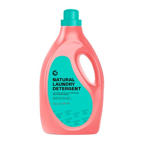2.9L Liquid Detergent Bottle Mockup 6063288