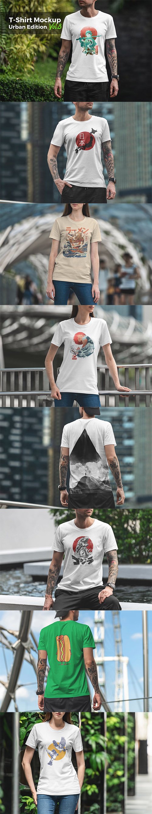 Download T Shirt Mockup Urban Edition Vol 8 Mockups Free Psd Templates