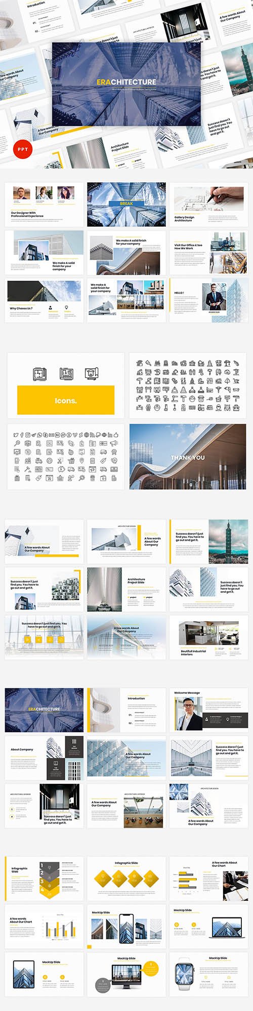Era - Architecture Powerpoint, Keynote and Google Slides