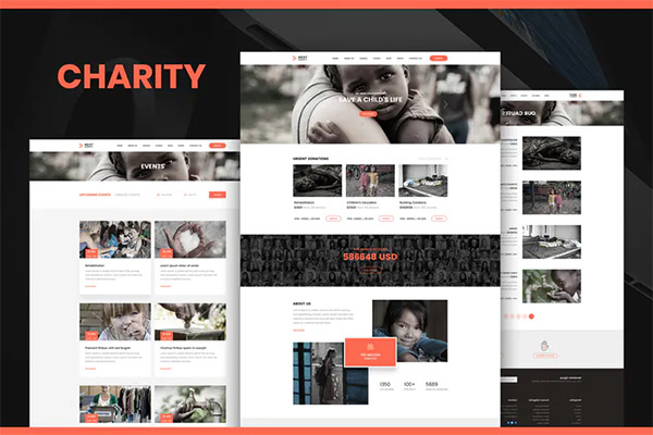 Charity and Donation Fund Volunteer NGO Template