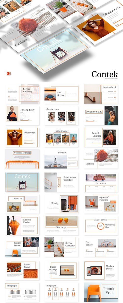Contek - Powerpoint, Keynote and Google Slide Template