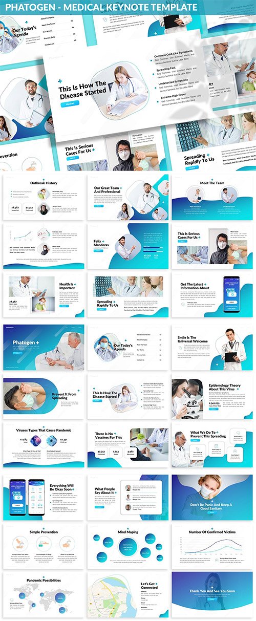 Phatogen - Medical Keynote Template