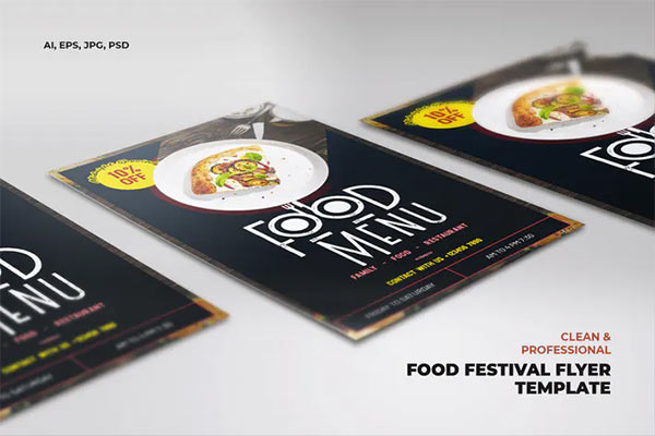 Food Festival Flyer Template