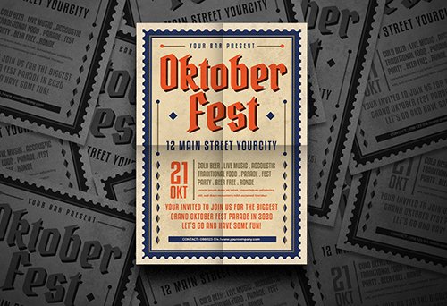 Oktober Fest Flyer PSD