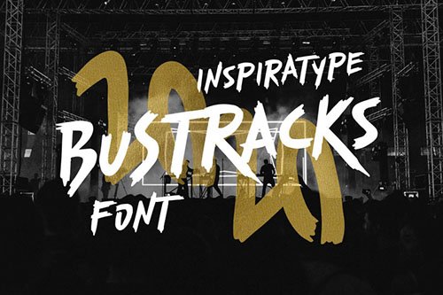 Bustracks Script Font