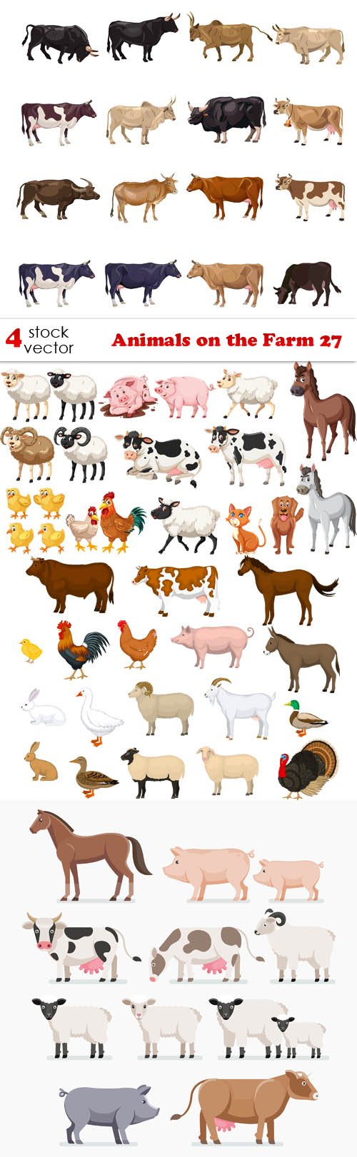Vectors - Animals on the Farm 27