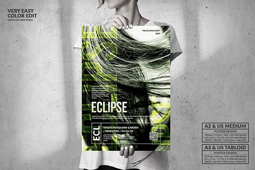Eclipse Music Event - Big Party Poster Design