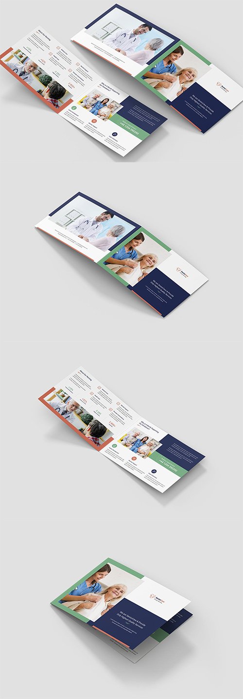 Brochure - Senior Care Bi-Fold A5 Landscape
