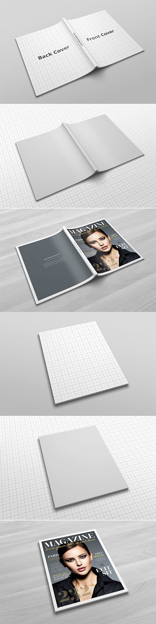 Magazine Covers Mockup