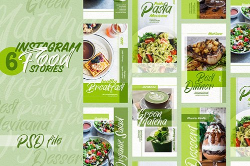 Food Stories Template