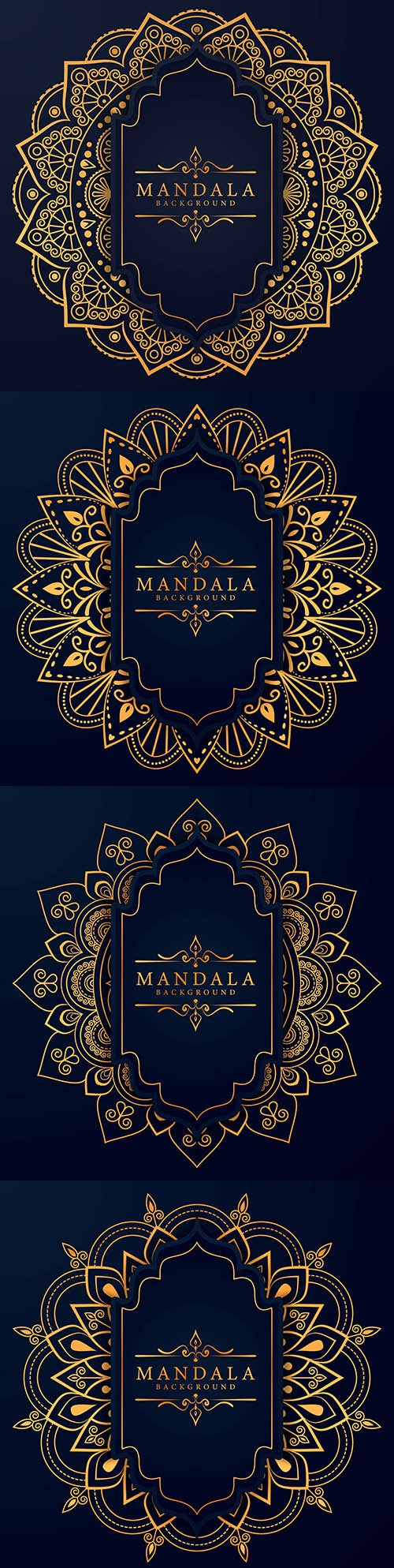 Mandala creative luxury arabesky design background