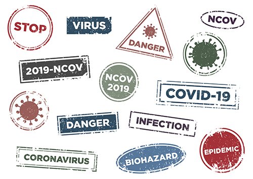 Coronavirus Prevention Illustration Set