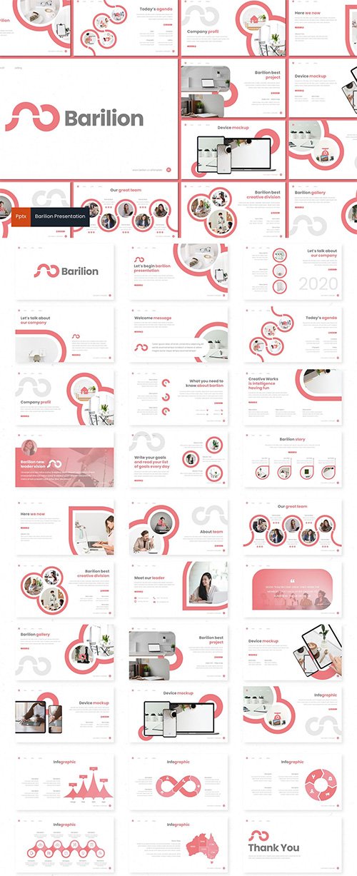 Barilion - Powerpoint, Keynote and Google Slide Template