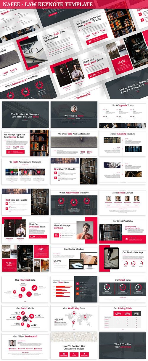 Nafee - Law Keynote Template