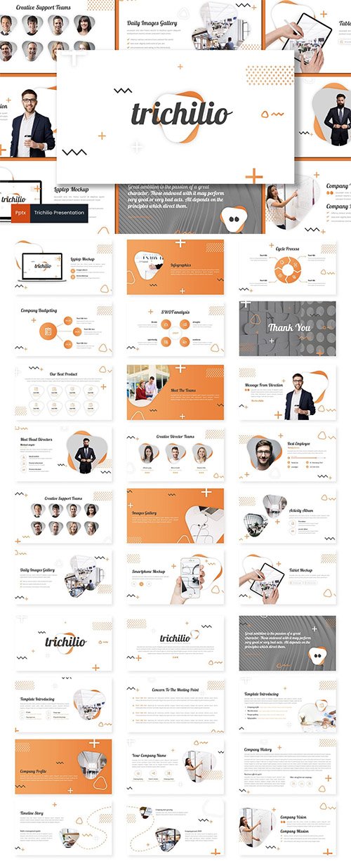 Trichilio - Powerpoint, Keynote and Google Slide Template