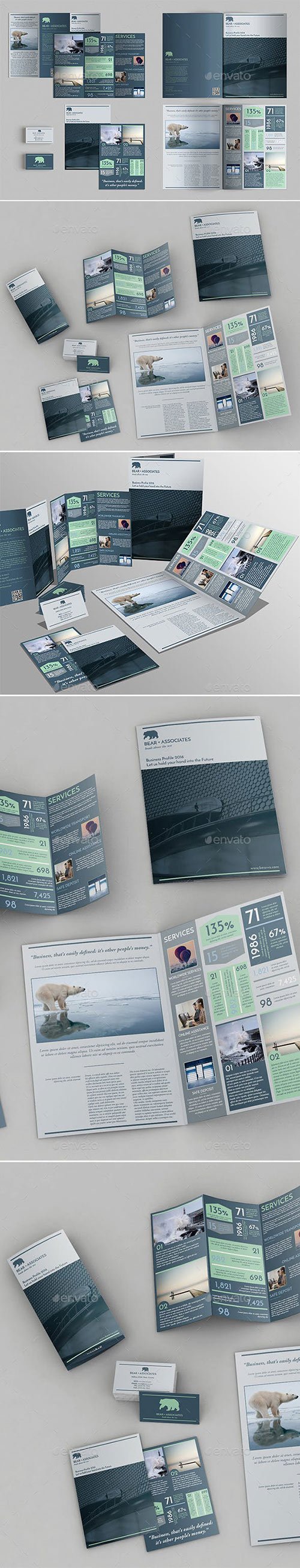 Set of Brochures Stationery Templates 23140515