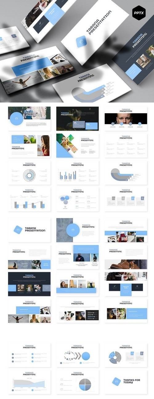 Tarana - Powerpoint, Keynote, Google Sliders Templates