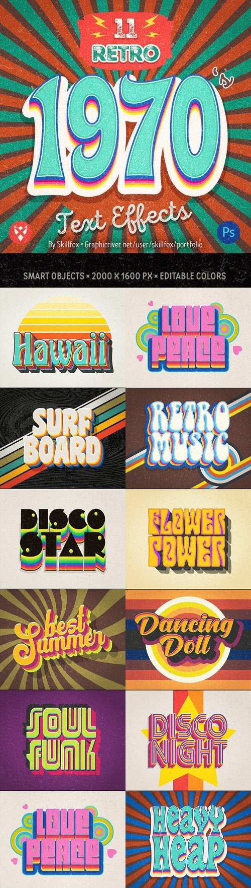 11 70's Retro Text Effects - 23203116