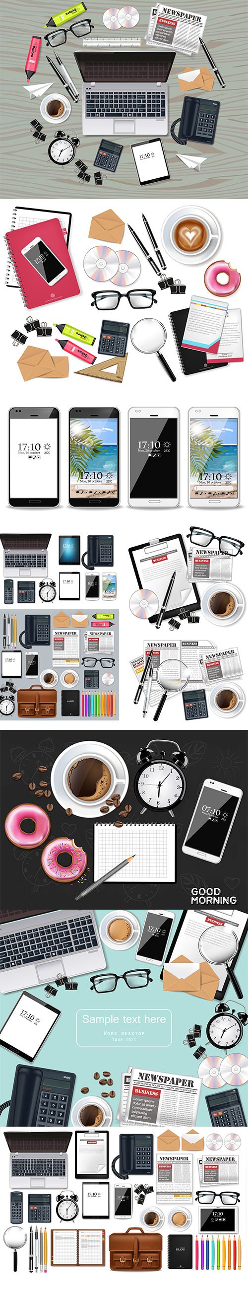 Office Desktop Business Set