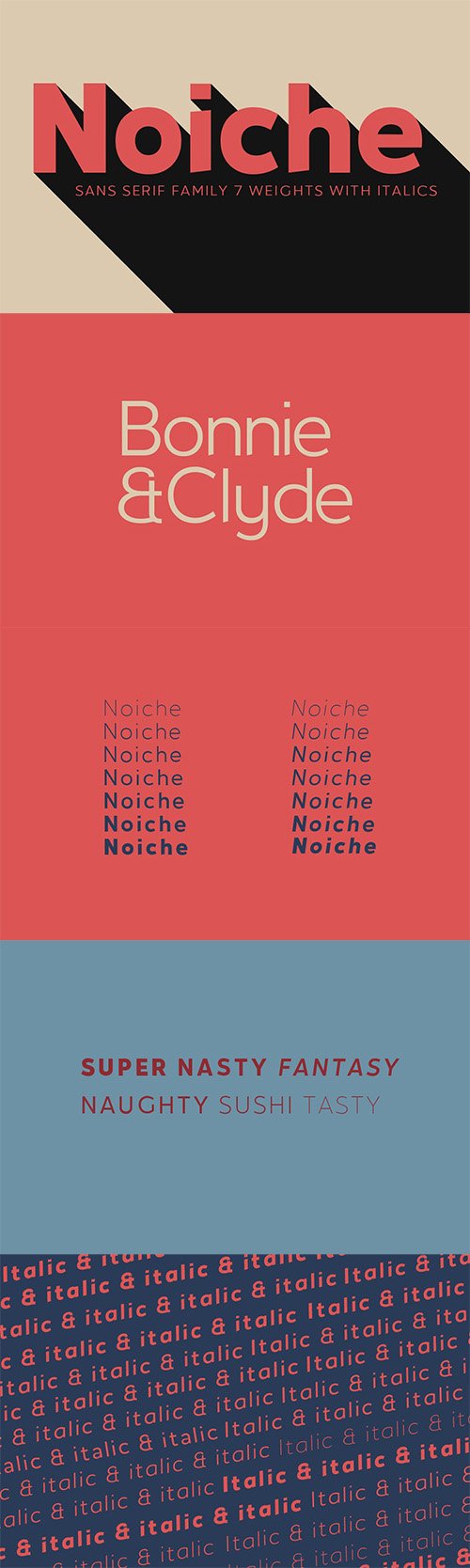 Noiche Sans Serif 3423000