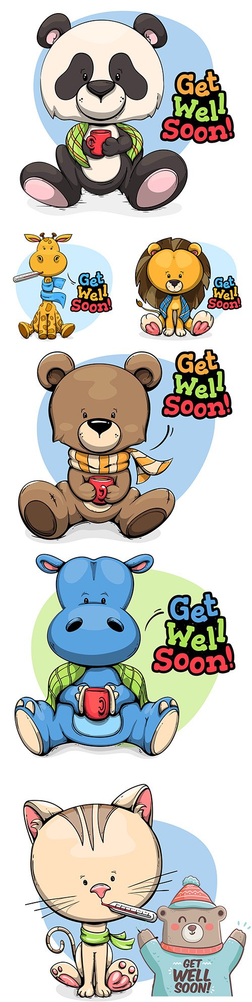 Recover more of message with cute cartoon character