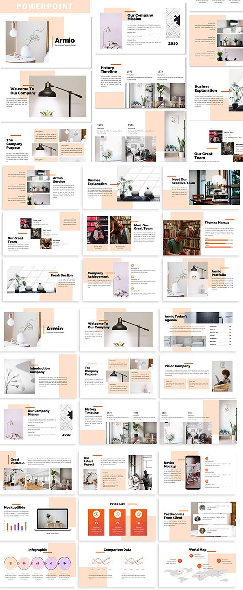 Armio - Business Powerpoint Template