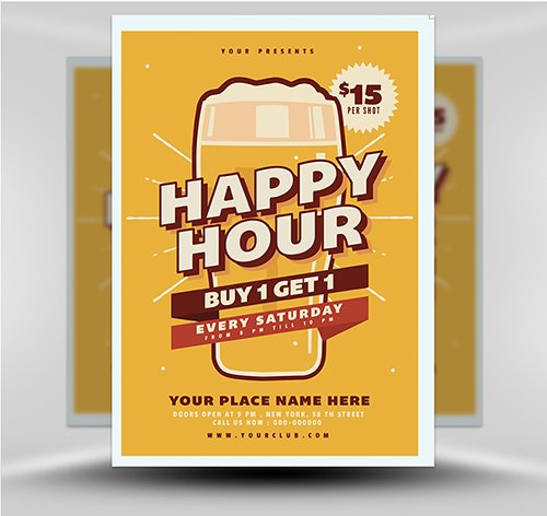 PSD Happy Hour Beer 1