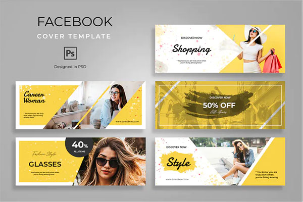 Facebook Fashion Cover Template