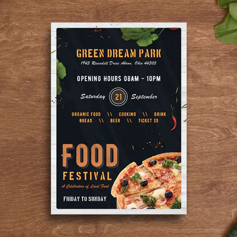 Food Festival Flyer-09 PSD