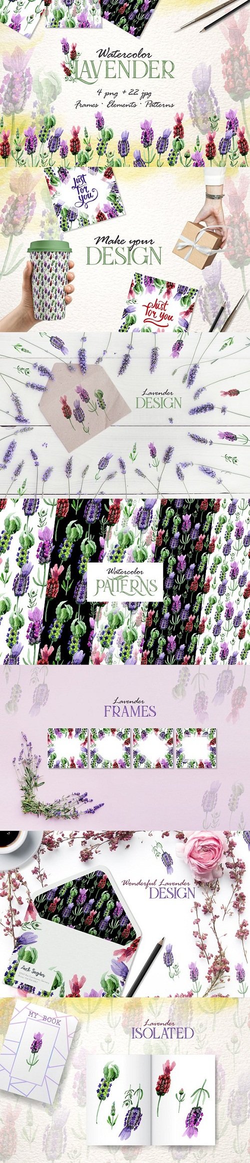 Lavender Watercolor png - 3317629