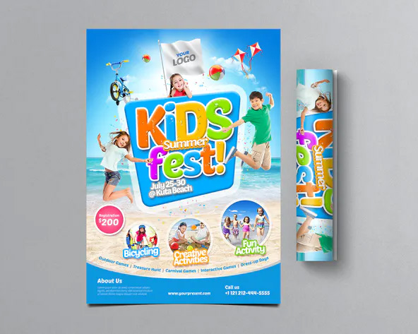 Kids Summer Fest FLyer