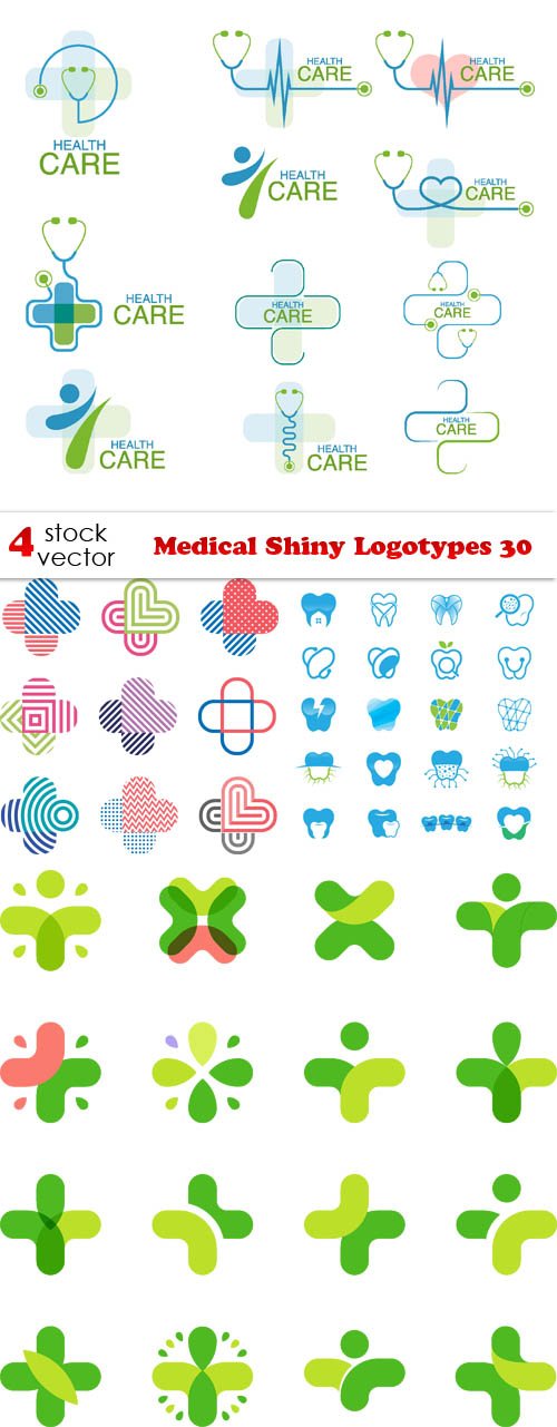 Vectors - Medical Shiny Logotypes 30