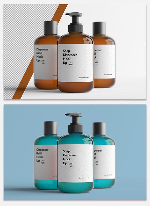 Cosmetic Bottles Mockup 335101858