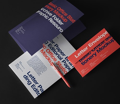 Business Stationery Mockup Set 2
