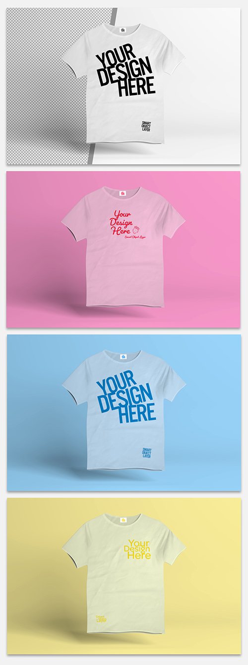 White T-Shirt Mockup 329646056