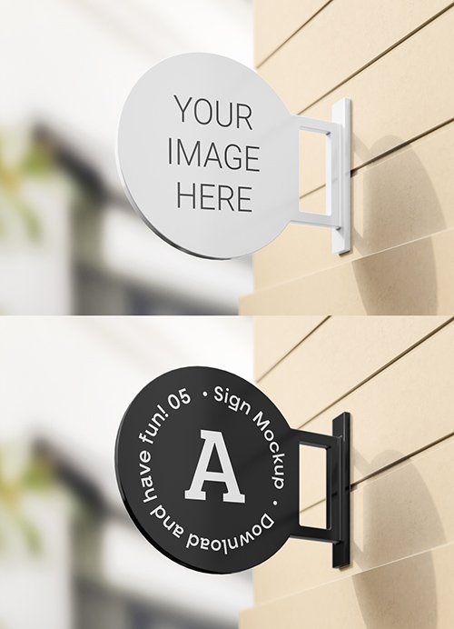 Outdoor Sign Mockup 336173170