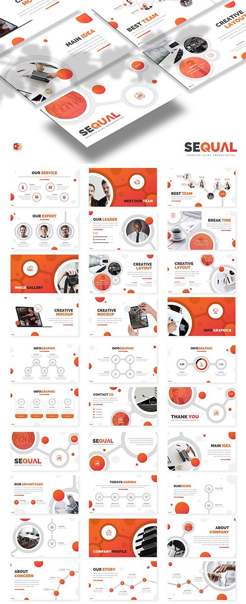 Sequal - Powerpoint, Keynote and Google Slide Template