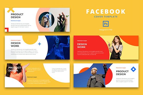 Facebook Cover Template Digital Agency