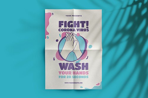 Wash Your Hand Flyer