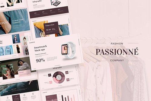 Passionne - Fashion PowerPoint Template
