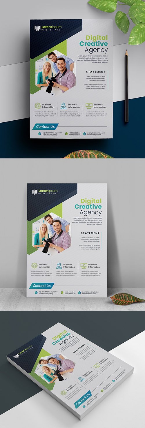 Simple Business Flyer Layout 317788326