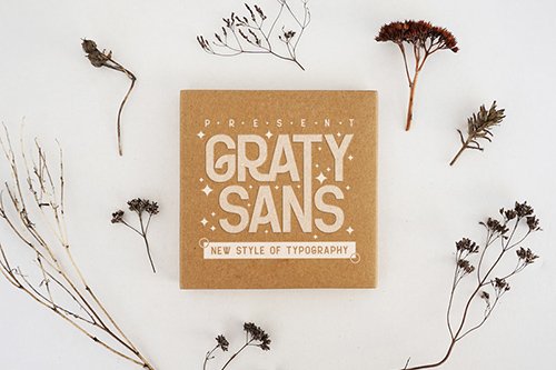 Graty Sans Script Font