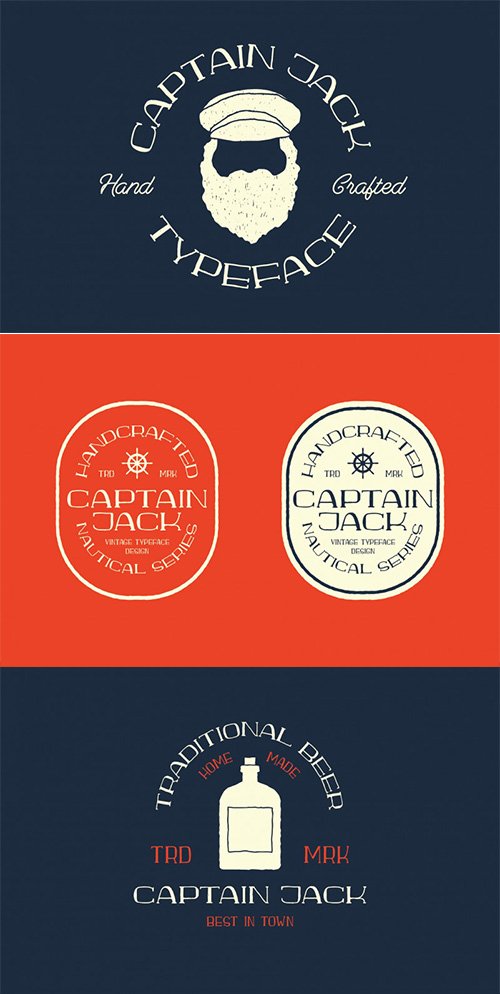 Captain Jack Serif Script Font