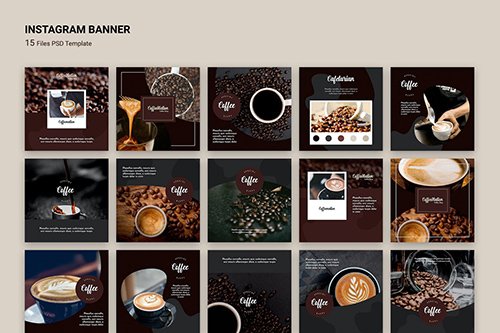 Instagram Banner Coffee Shop