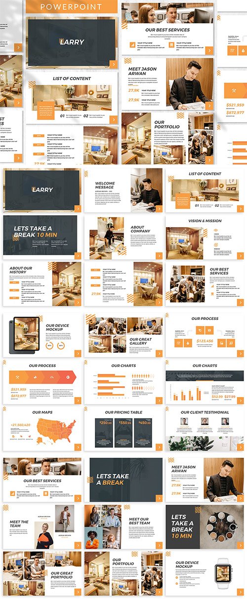 Larry - Business Powerpoint Template