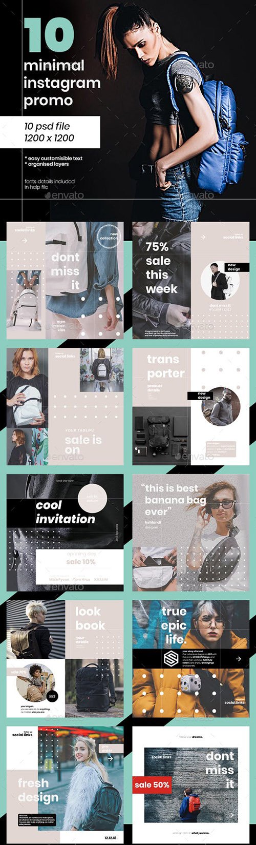 GraphicRiver - Instagram Pack Promo 23028290