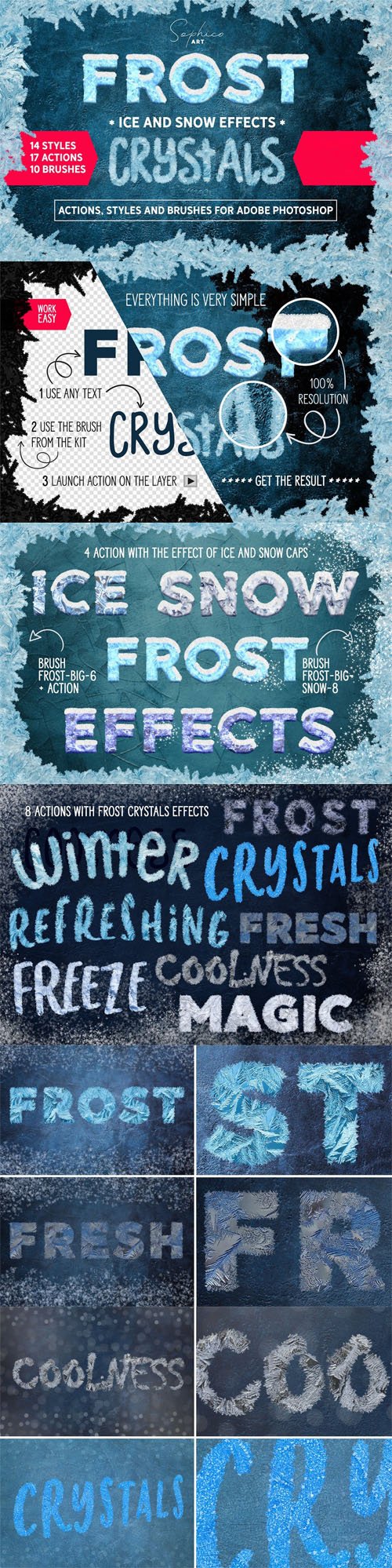 Frost Styles - Ice & Snow Effects for Adobe Photoshop