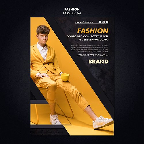 Fashion PSD poster design