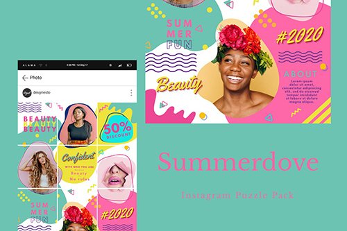 Summerdove - Instagram Puzzle Pack